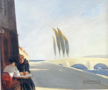 Edward Hopper Werke - Bistro Edward Hopper